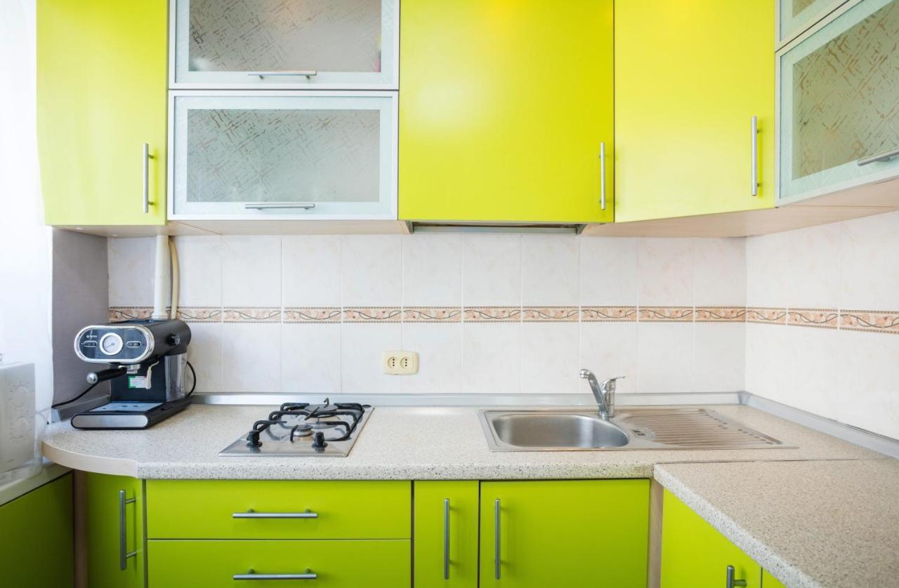 Apartment Near Metro Pecherskaya Kijev Kültér fotó