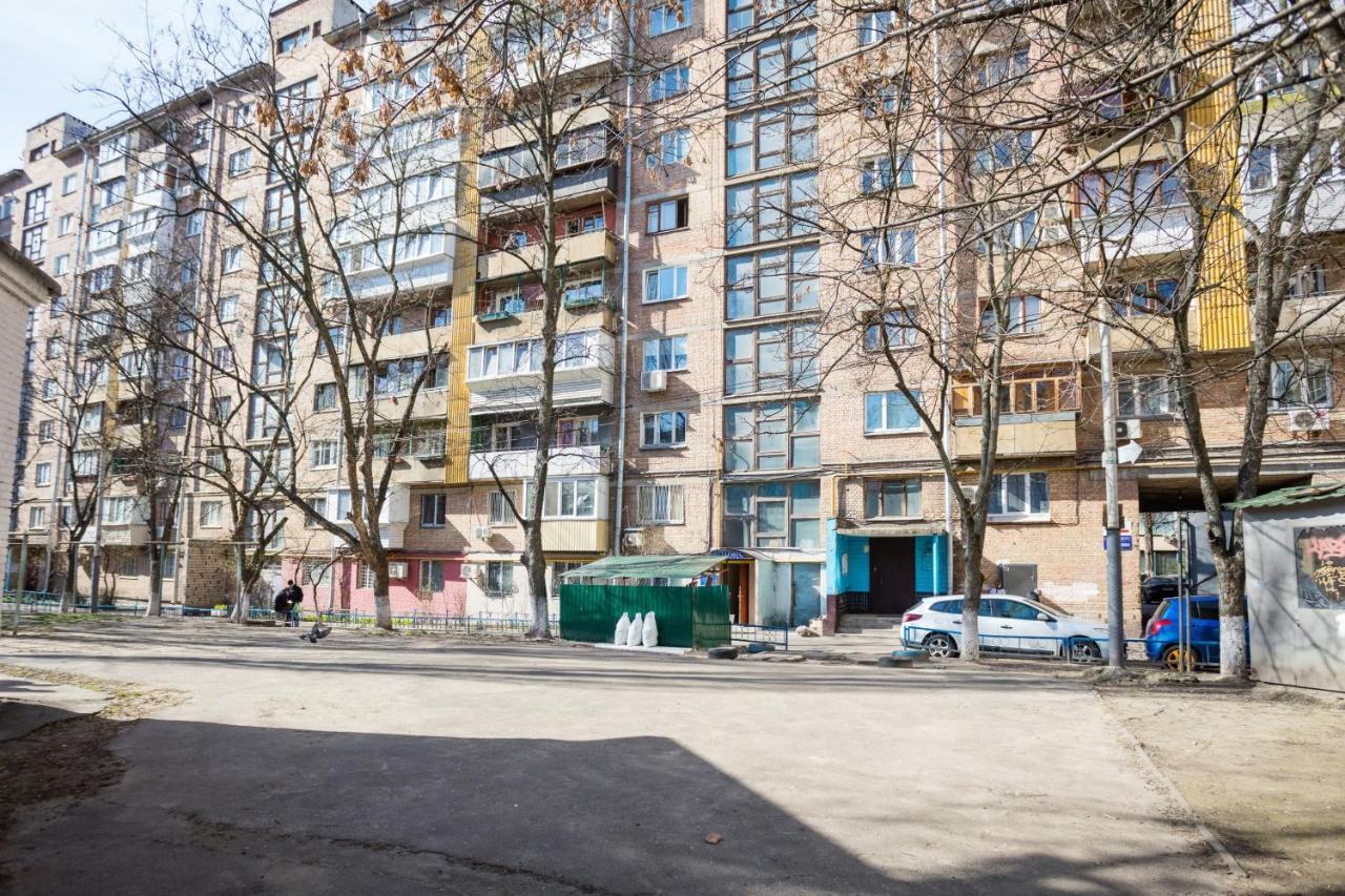 Apartment Near Metro Pecherskaya Kijev Kültér fotó